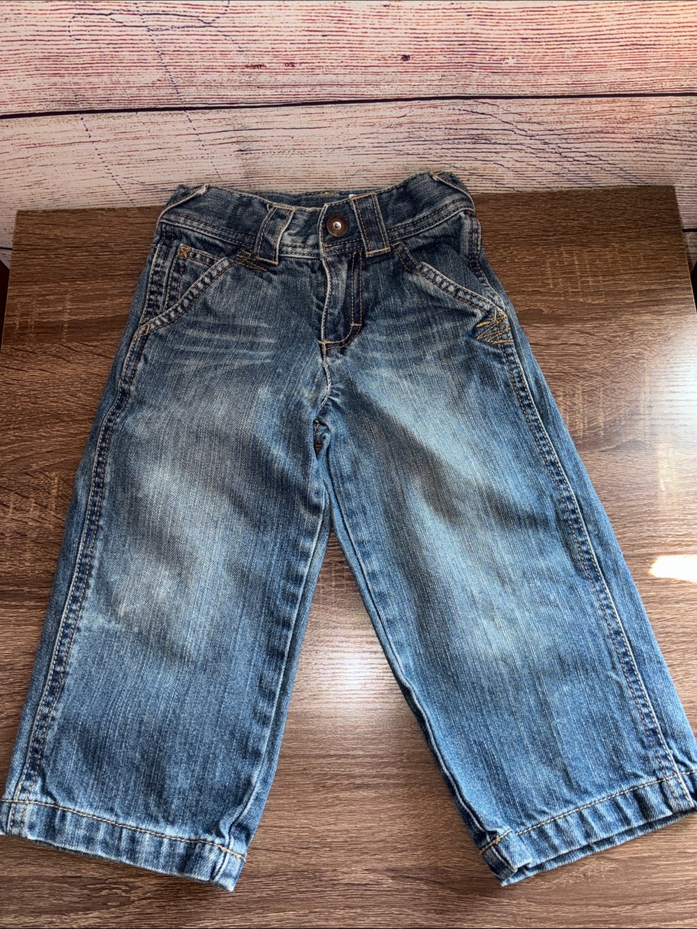 Y2K Sprockets 2T Kids Blue Denim Jeans - Classic Straight Fit